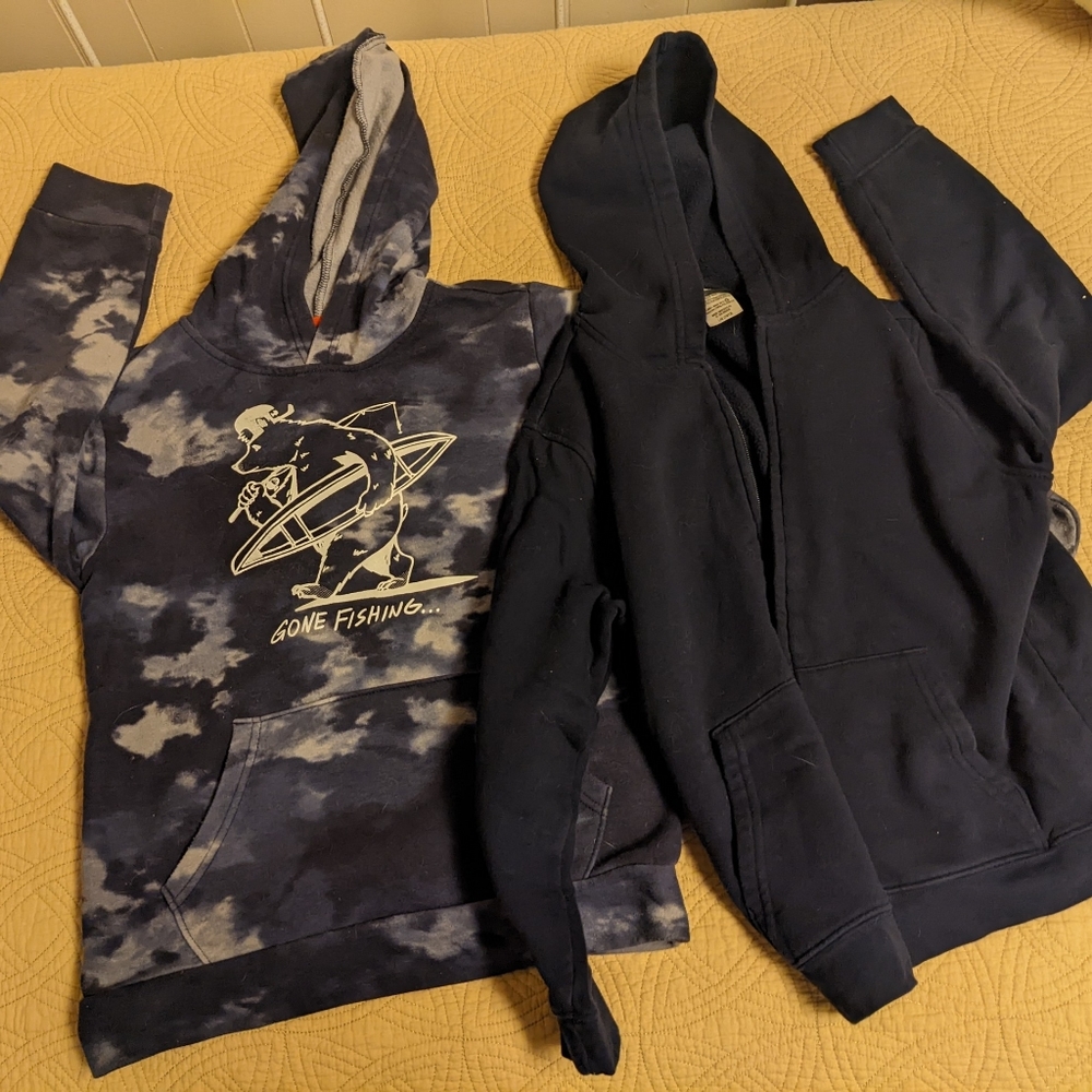 Old Navy/Joe Boxer boys L hoodies